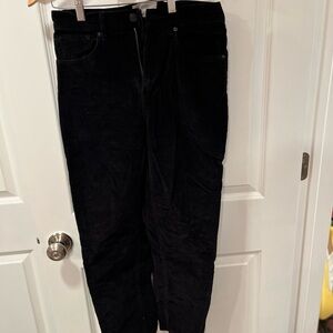 Everlane Black Corduroy Trousers